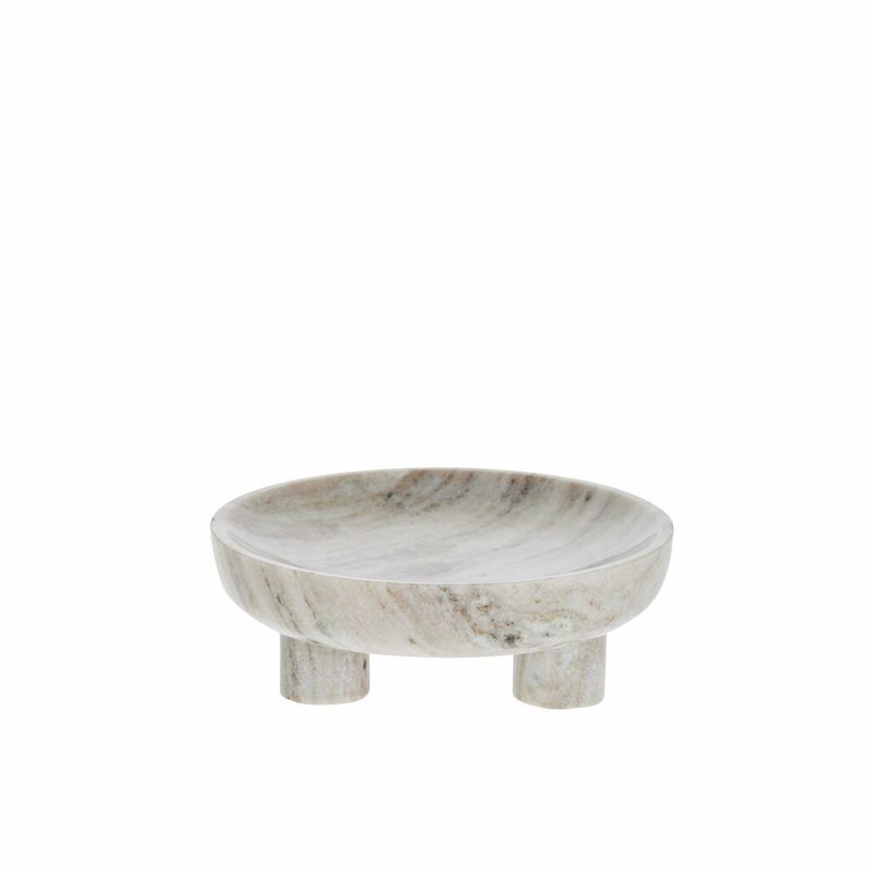 Lene Bjerre Esille Bricka Linne Marmor L32 cm