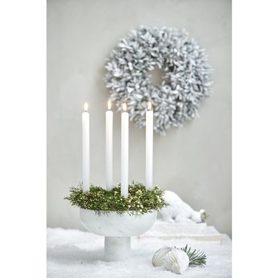 Lene Bjerre Sebina Royal Ice Bear H11.5 cm Vit/Ljusguld