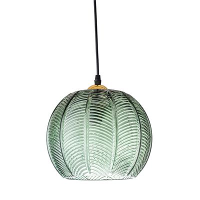 Taklampa Grön Glas Adar | Bloomingville