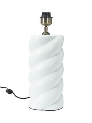 Spin Lampfot Vit 41cm | PR Home
