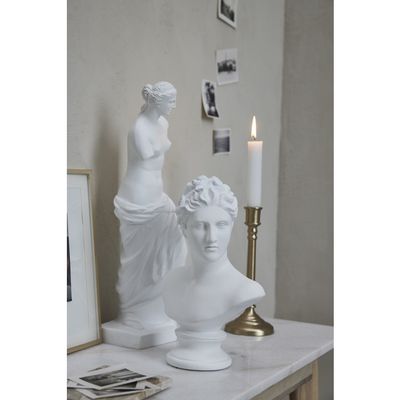 Lene Bjerre Statia Dekoration Vit Polyresin H30.5 cm