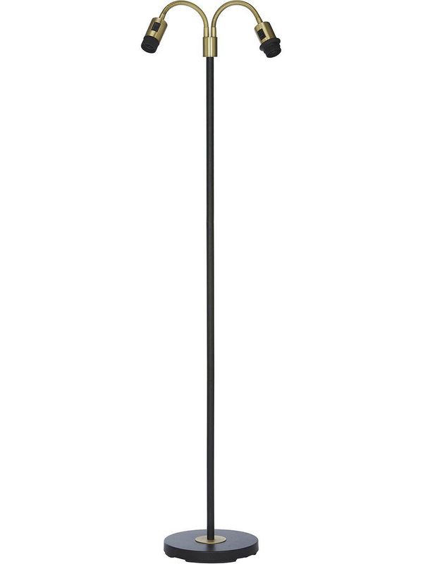 PR Home Amy Golvfot Flex2 Svart/Mässing 150cm