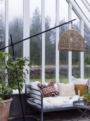 PR Home Anund Golvlampa Utomhus 190 cm Grå