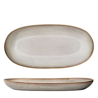 Serveringsfat Natur Stengods Sandrine | Bloomingville