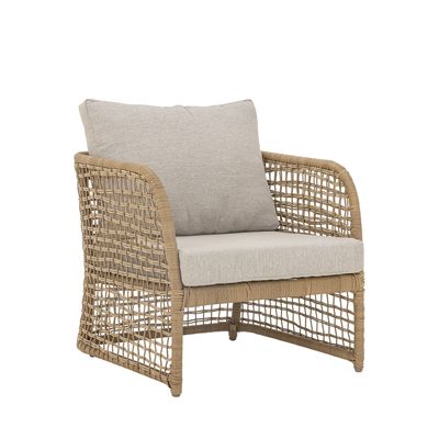 Bloomingville Penzano Loungefåtölj Natur Polyrattan H70 cm
