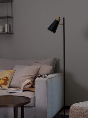 PR Home Wien Golvlampa Svart 1-arm 147cm