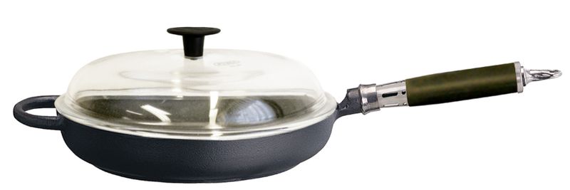 Traktörpanna med Glaslock, Comfort Line Ø28 cm Ronneby Bruk