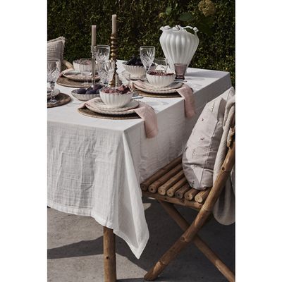 Lene Bjerre Verinne Vas Vit Glas H28.5 cm