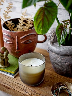 Kruka Brun Stengods Lo | Bloomingville