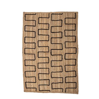 Matta Brun Jute Dell | Bloomingville