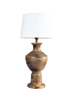 Alma Lampfot 69cm Sofia Classico Skärm Vit | PR Home