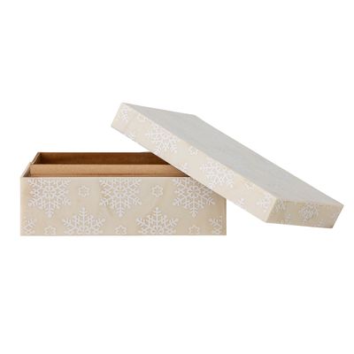 Låda med lock Natur Resin Cheri | Bloomingville