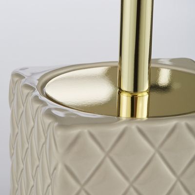 Lene Bjerre Portia Toalettborste H39 cm Kamel/Ljusguld