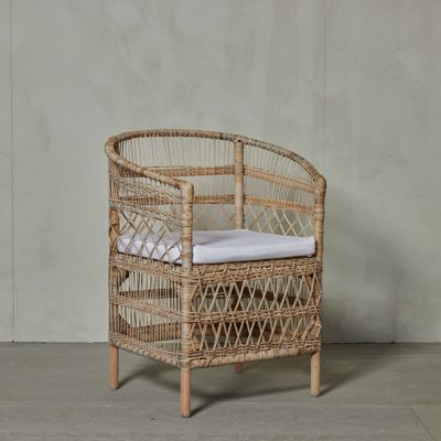 Lene Bjerre Norah Matstol Natur Rotting H83 cm