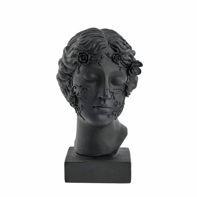 Lene Bjerre Sielle Dekoration Svart Polyresin H31 cm