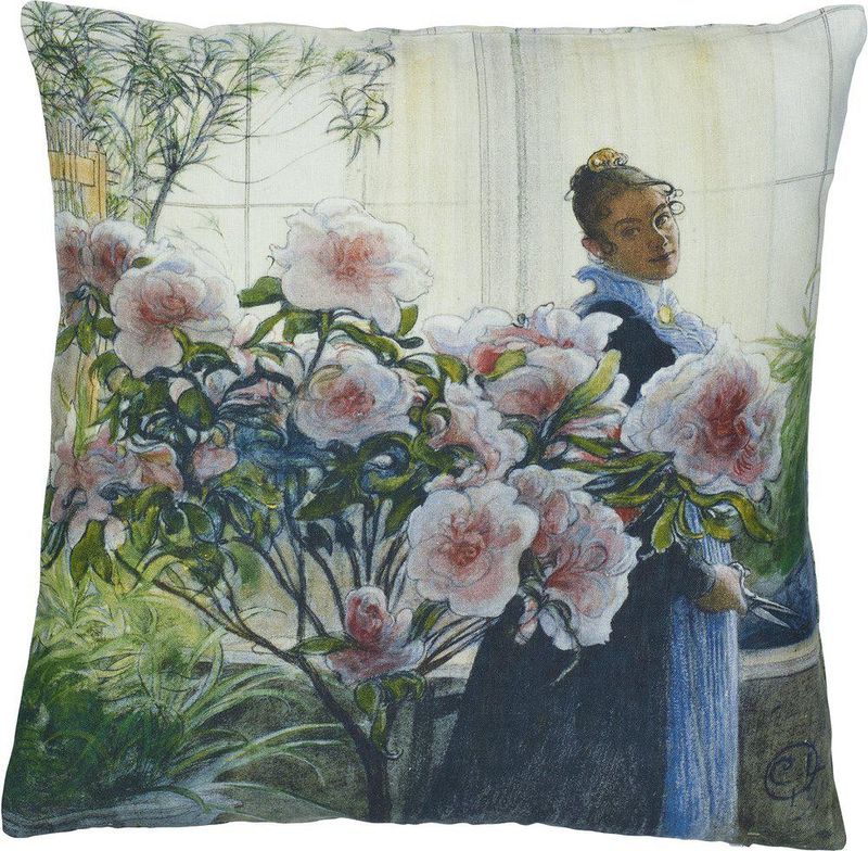 Svanefors Azalea Kuddfodral Lin 45x45 cm