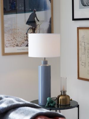 PR Home Solo Lampfot Blank denim 44cm