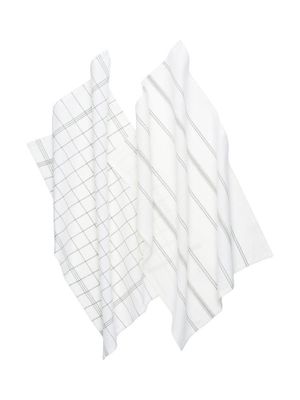 Svanefors Erin Kökshandduk 2-pack Mossa 50x70 cm