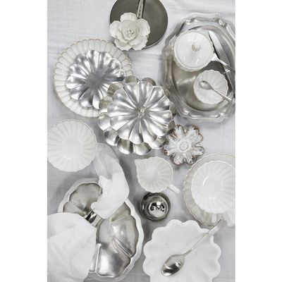 Lene Bjerre Ellia Skål Vit Marmor Ø20 cm