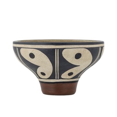 Elfrida Skål Svart Terrakotta Ø31 cm Bloomingville