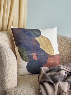 Kudde Brun Polyester Arona | Bloomingville