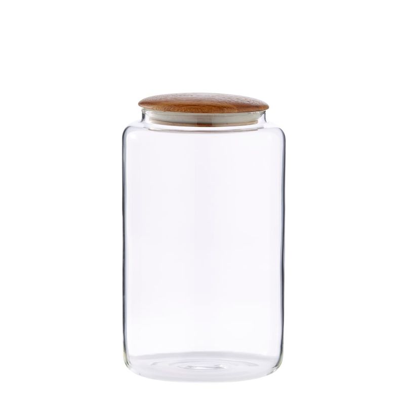Burk Cristella Klar/Natur Glas/Akaciaträ Lene Bjerre
