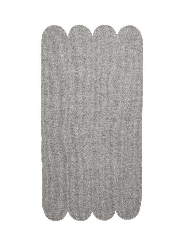 Svanefors Fia Ullmatta Grå 70x140 cm