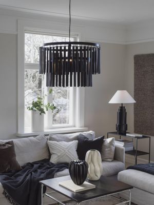Marlow Takkrona Svart 90cm | PR Home
