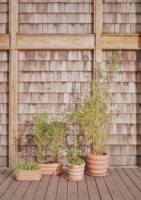 OYOY Awa Pot Outdoor Terrakotta Ø18 cm