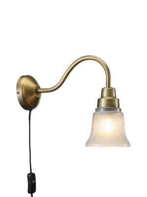 PR Home Emmi Vägglampa Antikmässing 34 cm