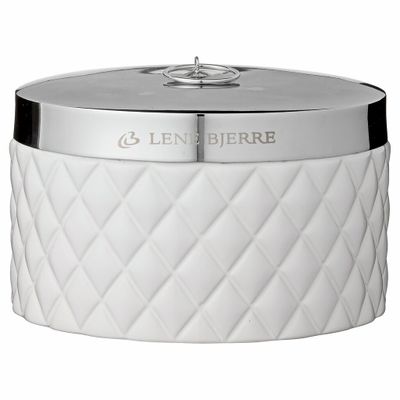 Lene Bjerre Portia Burk Vit Keramik H9 cm