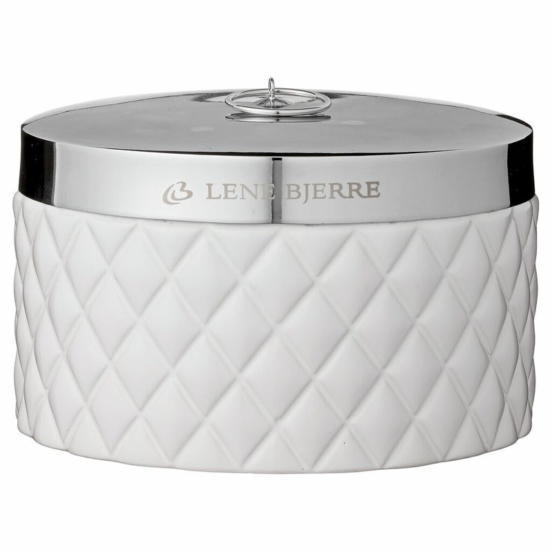 Lene Bjerre Portia Burk Vit Keramik H9 cm