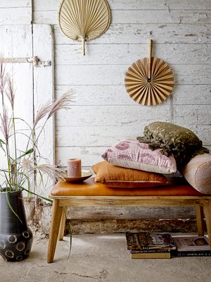 Kudde Brun Bomull Kita | Bloomingville