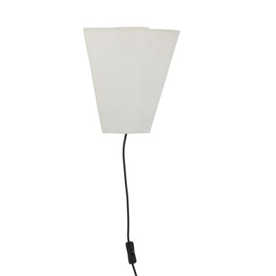 Janese Vägglampa Vit Papper H28cm Bloomingville