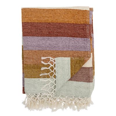 Filt Lila Bomull Lucilla | Bloomingville