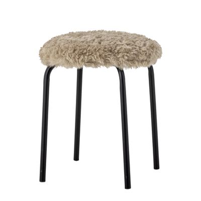 Bloomingville Linard Pall, Brun, Polyester Ø43xH43 cm