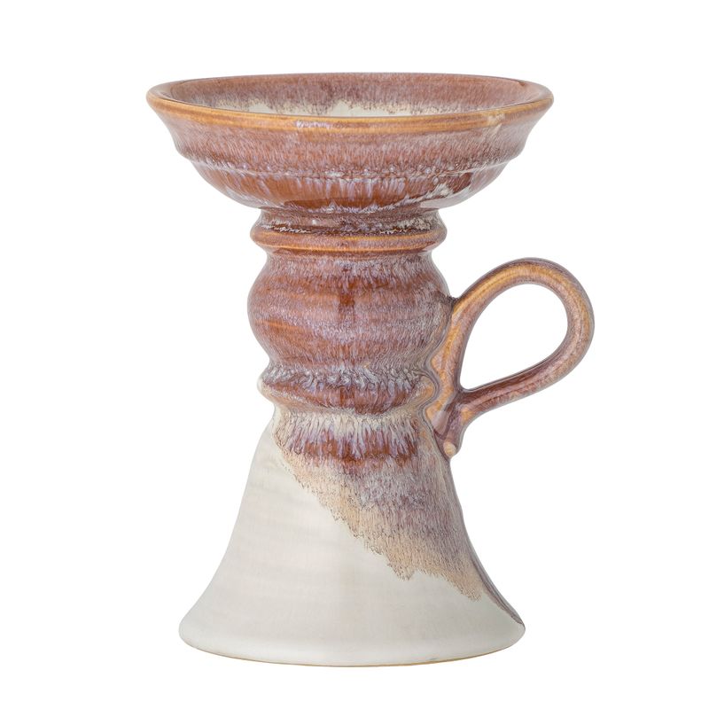 Ljusstake Rosa Stengods Soreyah | Bloomingville