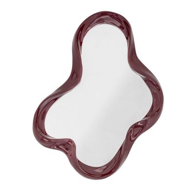 Violeta Väggspegel Röd Polyresin L47 cm Bloomingville