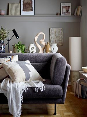 Filt Vit Bomull Niccoline | Bloomingville