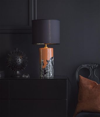 PR Home Sara Lampskärm Svart/Guld 30cm