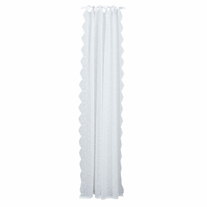Lene Bjerre Eloise Gardin Benvit Polyester 220x160 cm