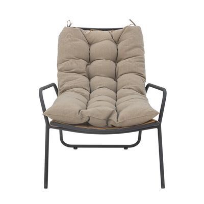 Boel Solstol med pall Natur Metall H77cm Set om 2 Bloomingville