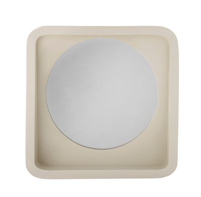 Spegel med hylla Natur Polyresin Phoebe | Bloomingville