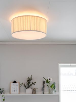 PR Home Plafond Plissé Offwhite 45 cm