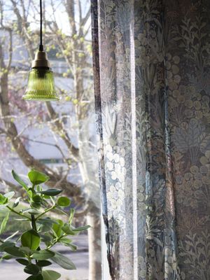 PR Home Emmi Fönsterlampa Grön/mässing 12cm