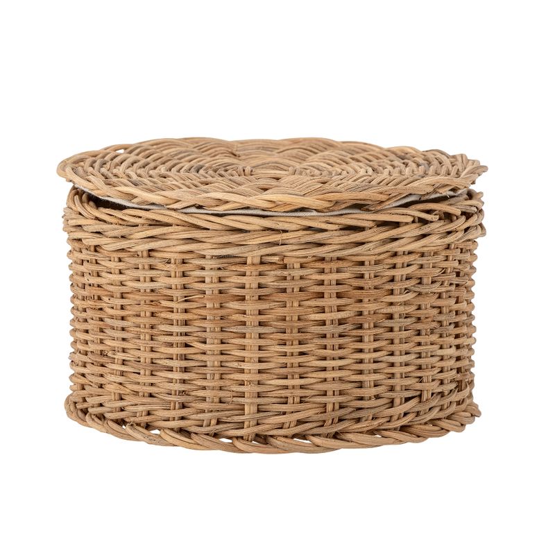 Korg med lock Natur Rotting Kay | Bloomingville