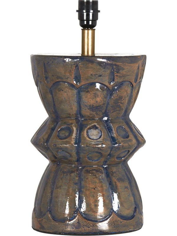 PR Home Larry Lampfot Blå 46 cm Mörkblå