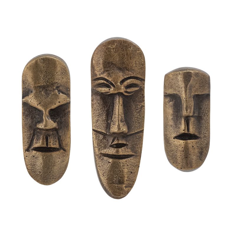 Krok Mässing Jespar Set om 3 | Bloomingville