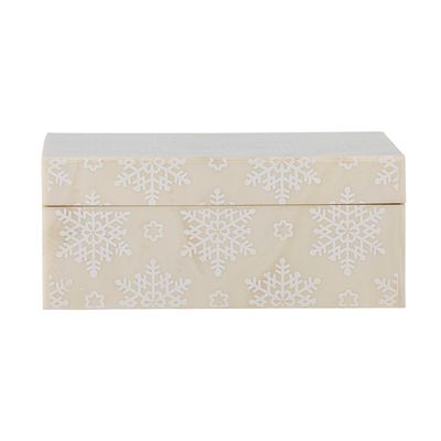 Låda med lock Natur Resin Cheri | Bloomingville