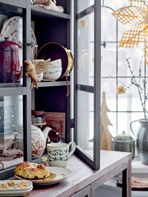 Tallrik Röd Stengods Beth | Bloomingville